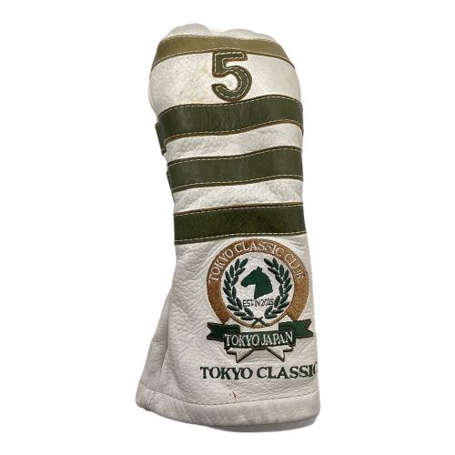 iliac Golf (イリアックゴルフ) ヘッドカバー TOKYO CLASSIC CLUB 2015 ホワイト×グリーン 3・5・X・UTセット