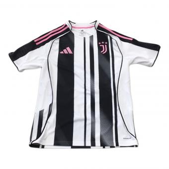 ユベントス サッカーウェア(トップス) 25/26 ホームジャージー メンズ SIZE XL ホワイト×ブラック