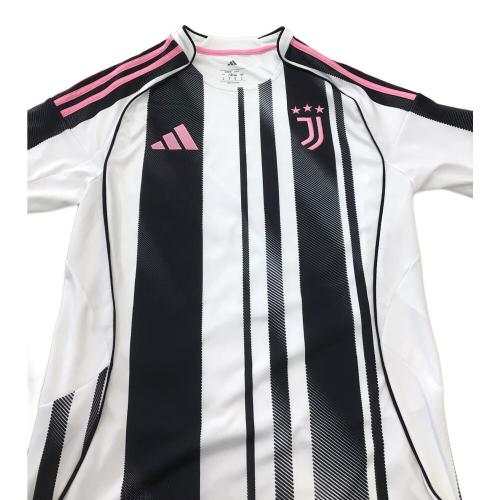 ユベントス サッカーウェア(トップス) 25/26 ホームジャージー メンズ SIZE XL ホワイト×ブラック