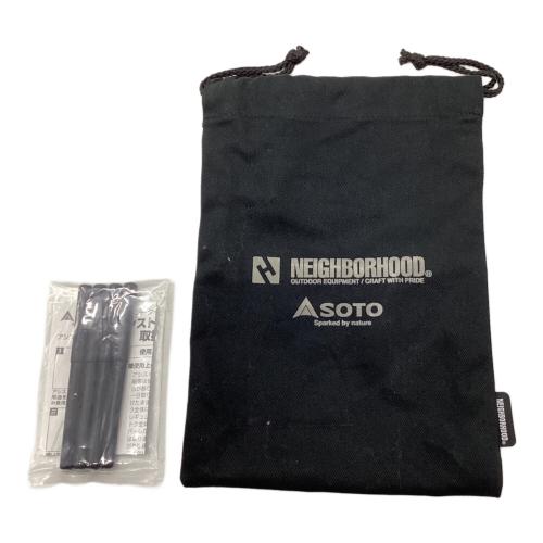 NEIGHBORHOOD (ネイバーフッド) シングルガスバーナー ST-NH340 2023年製 PSLPGマーク有