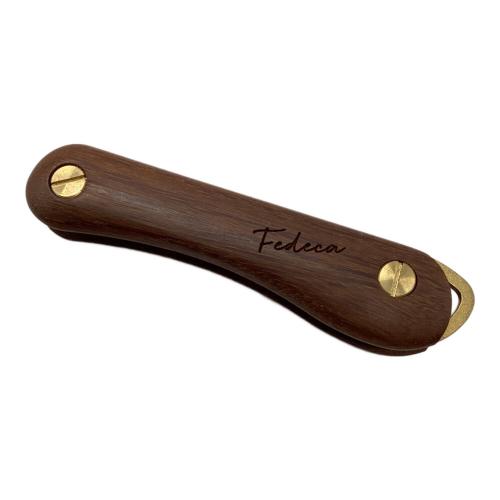 FEDECA (フェデカ) 収納ケース プレーンイペ キーオーガナイザー