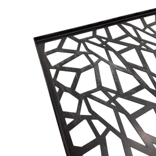 1/f SPACE (ワンエフスペース) ファニチャーアクセサリー ブラックコーティング ブラック アイアンボードS&アイアンボードLセット