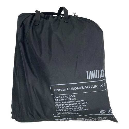 BONFLAG アウトドアチェア ブラック タクティカルエアソファー