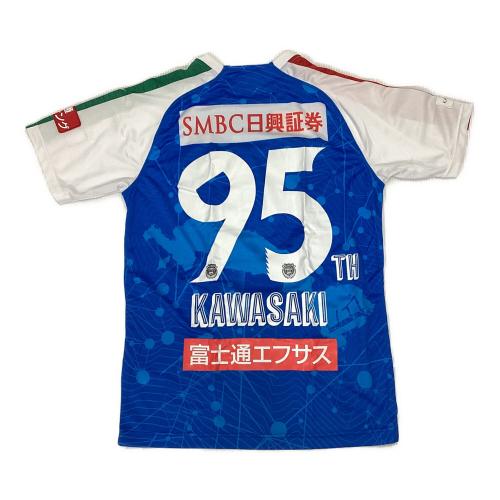 川崎フロンターレ (カワサキフロンターレ) サッカーユニフォーム 川崎市市制95周年記念リミテッドユニフォーム メンズ SIZE L ブルー