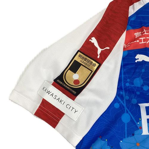 川崎フロンターレ (カワサキフロンターレ) サッカーユニフォーム 川崎市市制95周年記念リミテッドユニフォーム メンズ SIZE L ブルー