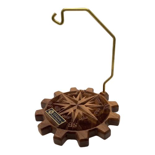 GGCrew ランタンスタンド ブラウン 超立体ランタンスタンド(コンパス)