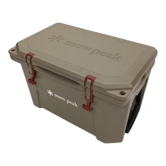 Snow peak (スノーピーク) ハードロッククーラー クーラーボックス UG-302GY 40QT(約38L) ブラウン