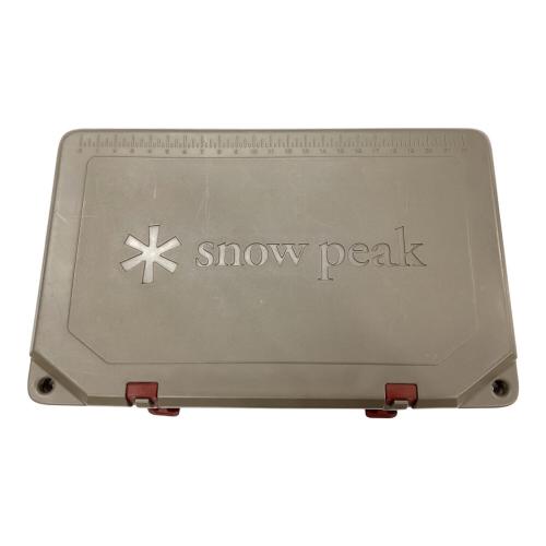 Snow peak (スノーピーク) ハードロッククーラー クーラーボックス UG-302GY 40QT(約38L) ブラウン