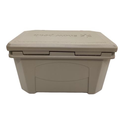 Snow peak (スノーピーク) ハードロッククーラー クーラーボックス UG-302GY 40QT(約38L) ブラウン
