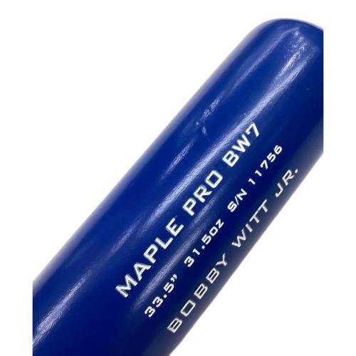 カンザスシティ・ロイヤルズ beckett authentication認証 応援グッズ ナンバー：WQ95232 約85cm ブルー