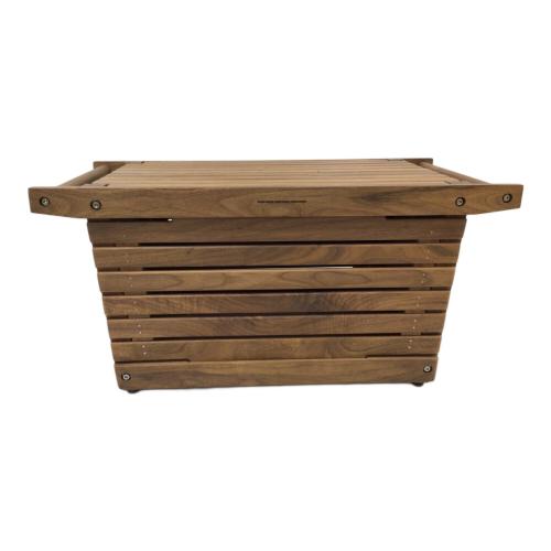 IKIKI (イキキ) 収納ケース ウォールナット　シェルフコンテナM