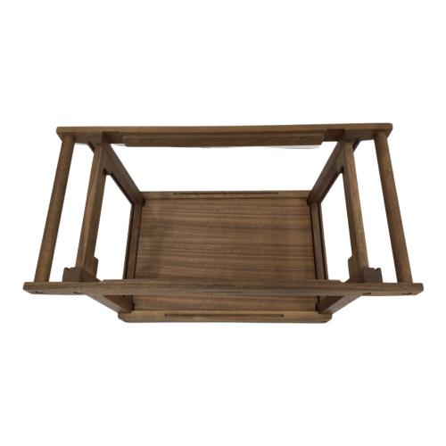 IKIKI (イキキ) 収納ケース ウォールナット　シェルフコンテナM