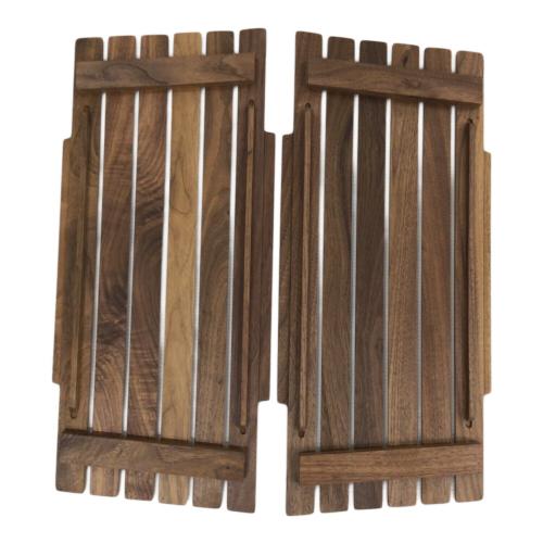 IKIKI (イキキ) 収納ケース ウォールナット　シェルフコンテナM