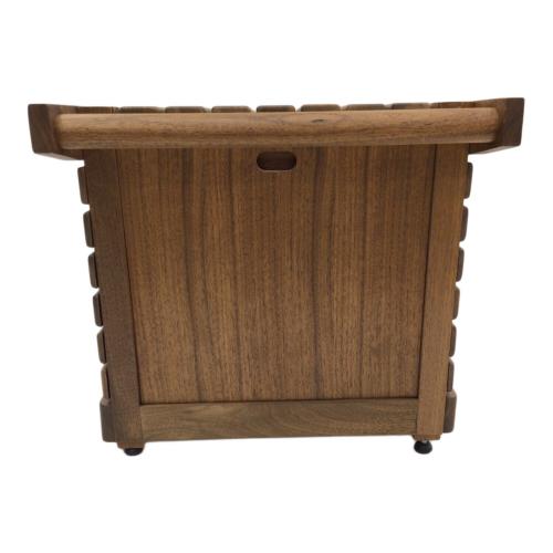 IKIKI (イキキ) 収納ケース ウォールナット シェルフコンテナM