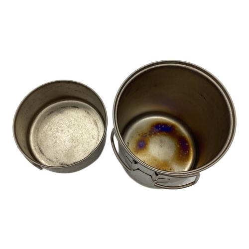 Snow peak (スノーピーク) クッカー SCS-004T 廃盤品 ソロセット極チタン