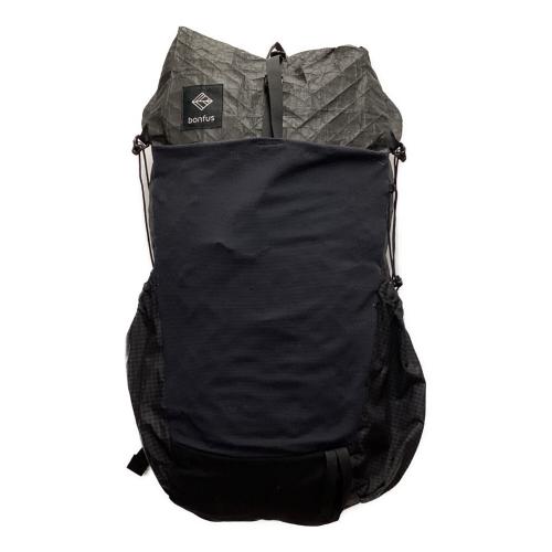 bonfus(ボンフェス) バックパック 38L ブラック Iterus(イテルス)
