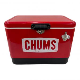 CHUMS (チャムス) スチールクーラーボックス クーラーボックス 54QT レッド