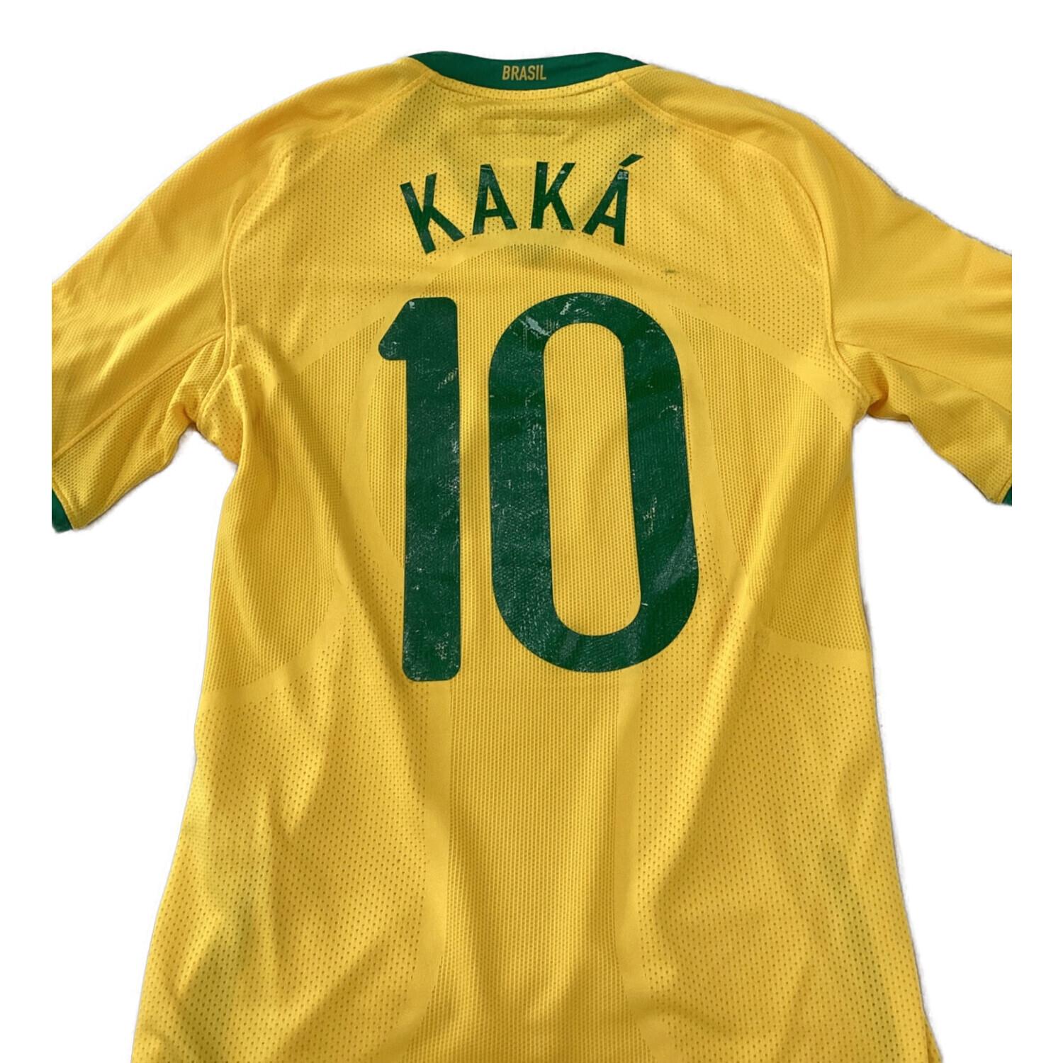 ブラジル代表 サッカーユニフォーム【10】カカ 08/09 SIZE L イエロー