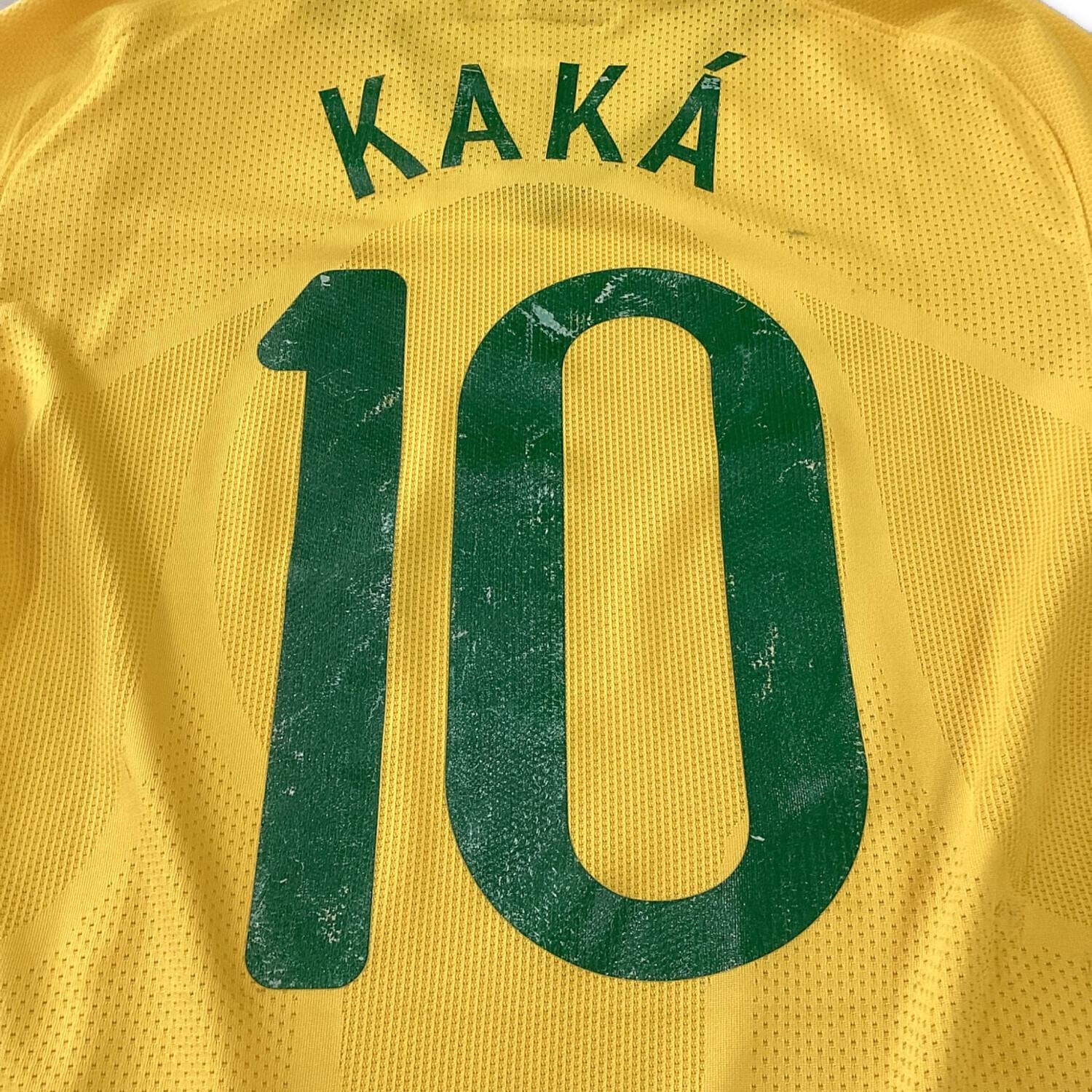 ブラジル代表 サッカーユニフォーム【10】カカ 08/09 SIZE L イエロー