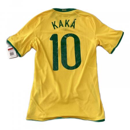 ブラジル代表 サッカーユニフォーム【10】カカ 08/09 SIZE L イエロー