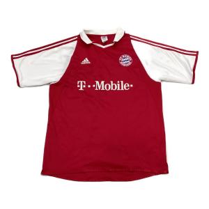 FCバイエルン・ミュンヘン (エフシーバイエルン・ミュンヘン) サッカーユニフォーム ASR001 03/04 ホーム SIZE XL レッド×ホワイト