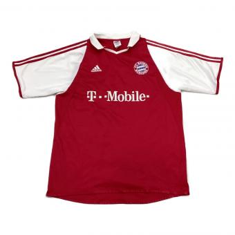 FCバイエルン・ミュンヘン (エフシーバイエルン・ミュンヘン) サッカーユニフォーム ASR001 03/04 ホーム SIZE XL レッド×ホワイト