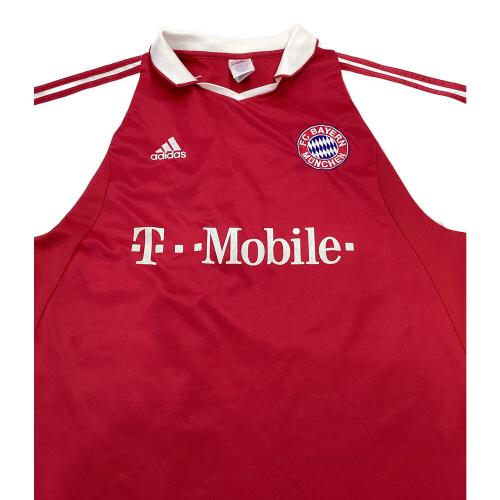 FCバイエルン・ミュンヘン (エフシーバイエルン・ミュンヘン) サッカーユニフォーム ASR001 03/04 ホーム SIZE XL レッド×ホワイト