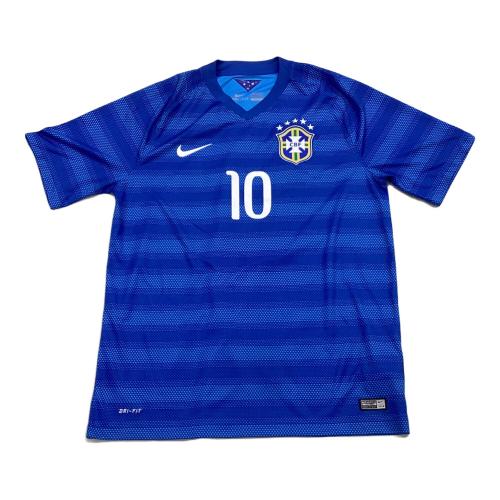 ブラジル代表 サッカーユニフォーム 575282 14/15 ユニフォーム アウェイ SIZE L ブルー