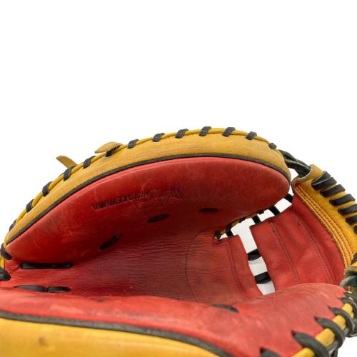 HATAKEYAMA (ハタケヤマ) 軟式グローブ PRO-288 イエロー×レッド
