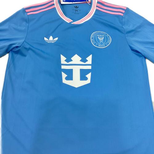 インテル・マイアミCF サッカーユニフォーム KA7504 25/26 サードメッシジャージー メンズ SIZE L ブルー