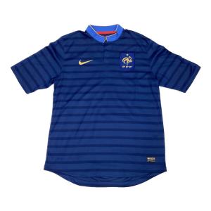 フランス代表 (フランスダイヒョウ) サッカーユニフォーム 449680-405 2012 メンズ SIZE L ネイビー