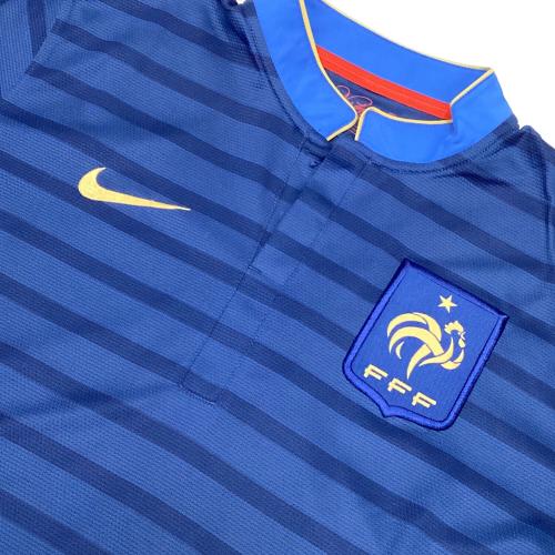 フランス代表 (フランスダイヒョウ) サッカーユニフォーム 449680-405 2012 メンズ SIZE L ネイビー