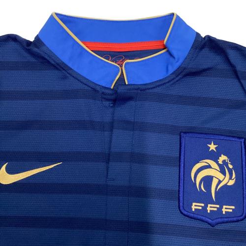 フランス代表 (フランスダイヒョウ) サッカーユニフォーム 449680-405 2012 メンズ SIZE L ネイビー