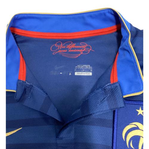 フランス代表 (フランスダイヒョウ) サッカーユニフォーム 449680-405 2012 メンズ SIZE L ネイビー
