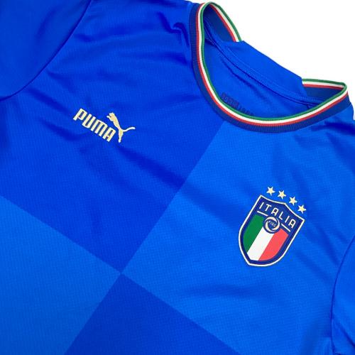 イタリア代表 (イタリアダイヒョウ) サッカーユニフォーム 765643-01 2022ホーム メンズ SIZE M ブルー