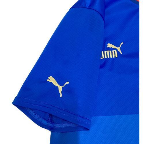 イタリア代表 (イタリアダイヒョウ) サッカーユニフォーム 765643-01 2022ホーム メンズ SIZE M ブルー