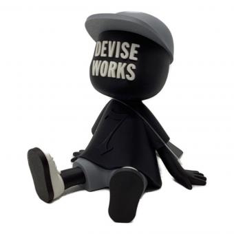 DEVISE WORKS (デバイスワークス) アウトドア雑貨 SHIMKUNフィギュア ブラック 7太朗