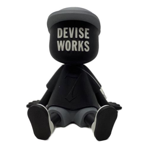 DEVISE WORKS (デバイスワークス) アウトドア雑貨 SHIMKUNフィギュア ブラック 7太朗