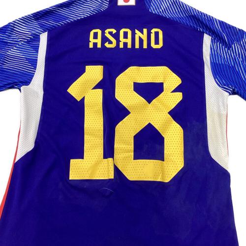 日本代表 (ニホンダイヒョウ) サッカーユニフォーム 2022年 メンズ SIZE M ブルー
