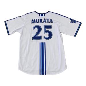 【25】村田修一　横浜DeNAベイスターズ (ヨコハマディーエヌエーベイスターズ) 応援グッズ SIZE L ホワイト