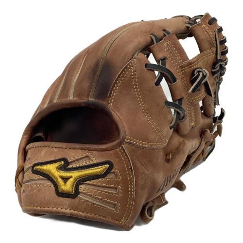 MIZUNO (ミズノ) ミズノプロ 硬式グローブ W17500 ケース付 ブラウン