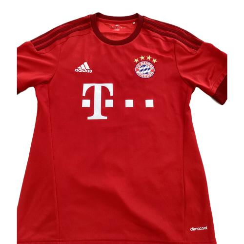 FCバイエルンミュンヘン (エフシーバイエルンミュンヘン) サッカーユニフォーム 15-16シーズン Home メンズ SIZE M レッド