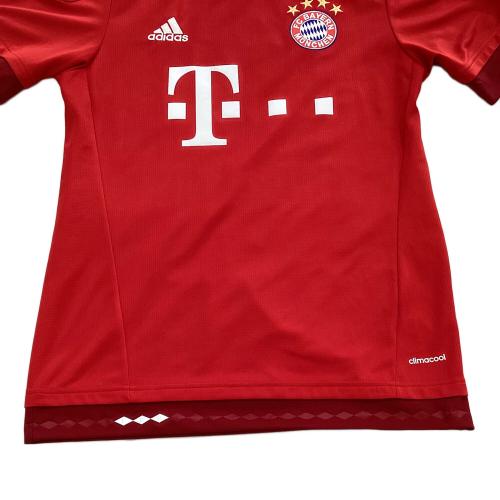 FCバイエルンミュンヘン (エフシーバイエルンミュンヘン) サッカーユニフォーム 15-16シーズン Home メンズ SIZE M レッド