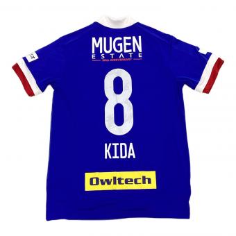 横浜F・マリノス (ヨコハマエフマリノス) サッカーユニフォーム 2020年 優勝ワッペン付 メンズ SIZE L ブルー