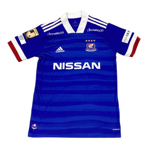 横浜F・マリノス (ヨコハマエフマリノス) サッカーユニフォーム 2020年 優勝ワッペン付 メンズ SIZE L ブルー