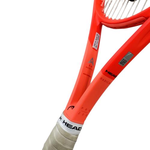 HEAD (ヘッド) RADICAL PRO 2025 硬式テニスラケット オレンジ グリップサイズ3