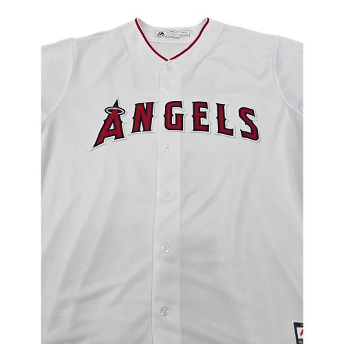 ロサンゼルス・エンゼルス 応援グッズ MLB(VS313663）・Fanatics(B393717)ホログラム有 @ ホワイト