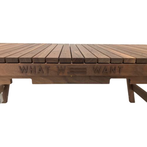 TEN&TEN アウトドアテーブル　what we want WHAT WE WANT (ワットウィーウォント) アウトドアテーブル