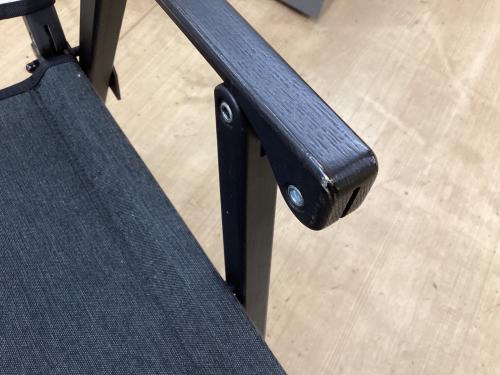 DEVISE WORKS (デバイスワークス) アウトドアチェア ブラック×ベージュ