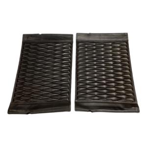 BACKDROP LEATHERS (バックドロップレザー) ファニチャーアクセサリー ダイヤモンドステッチ 背もたれ&座面 ブラック カーミットチェア用レザージャケット